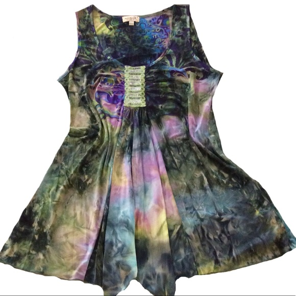 ONE WORLD Tops - Goddess Fairy Flows- Silky Soft Color Wisps🌷